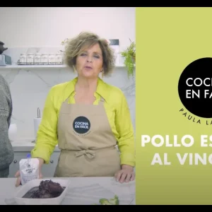 36. Pollo estofado al Vino Tinto
