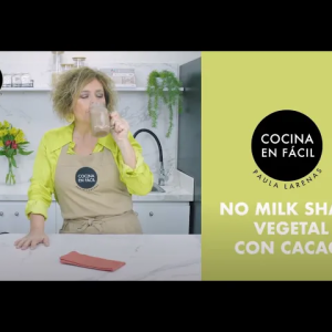 26. No Milk shake vegetal con Cacao