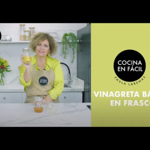4. Vinagreta Básica en frasco