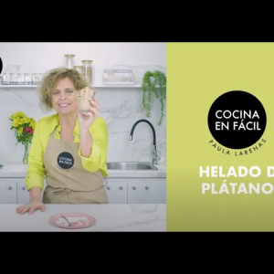 7. Helado de Plátanos
