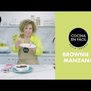 18. Brownie de Manzanas