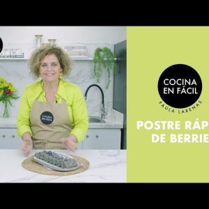 20. postre rapido de berries