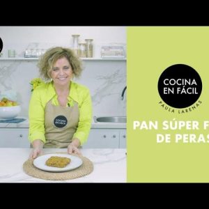 34. Pan facil de peras