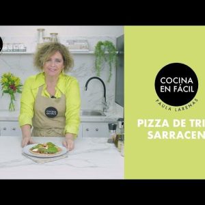 37. Pizza de Trigo Sarraceno con verduras y atún